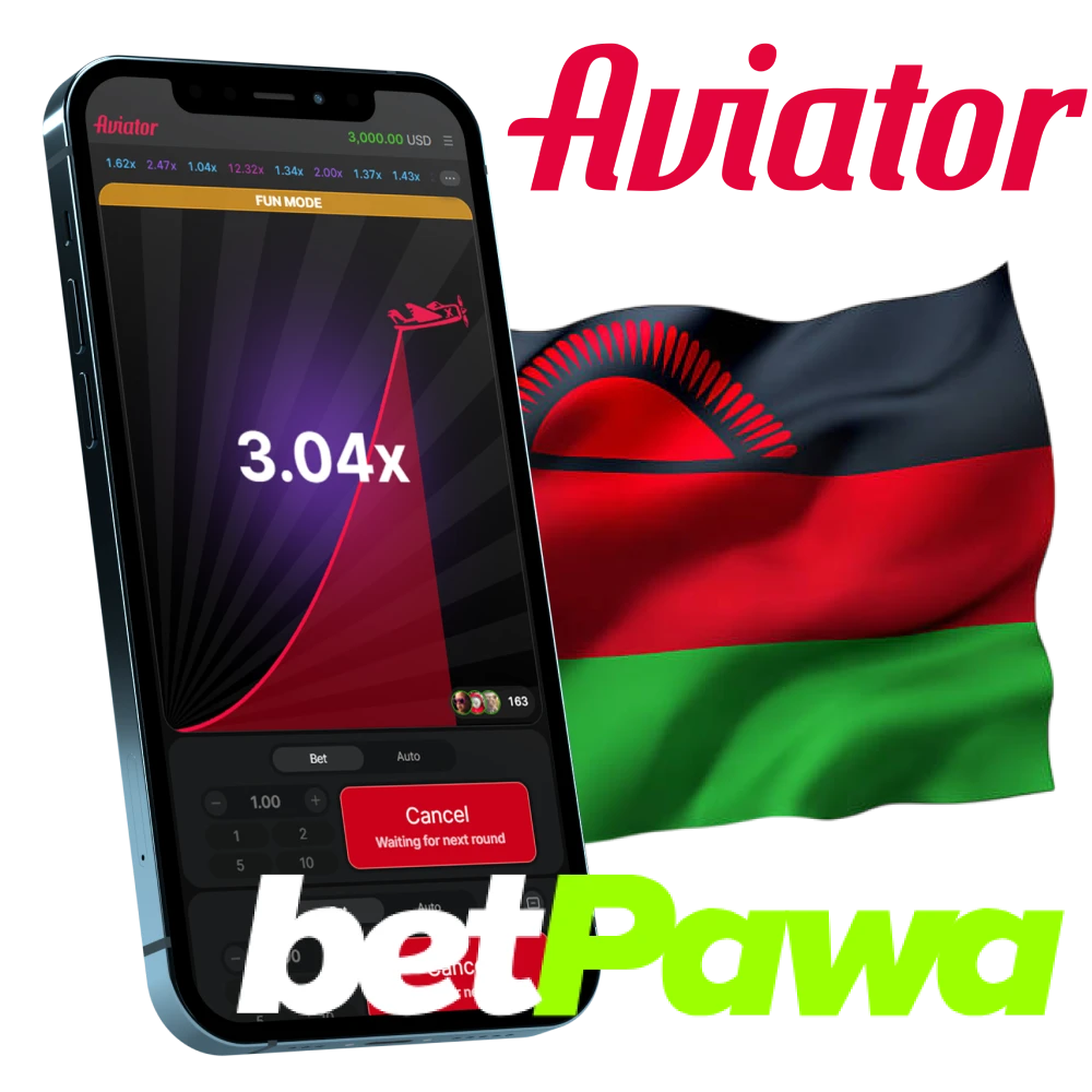 You can play Aviator on the Betpawa platform.