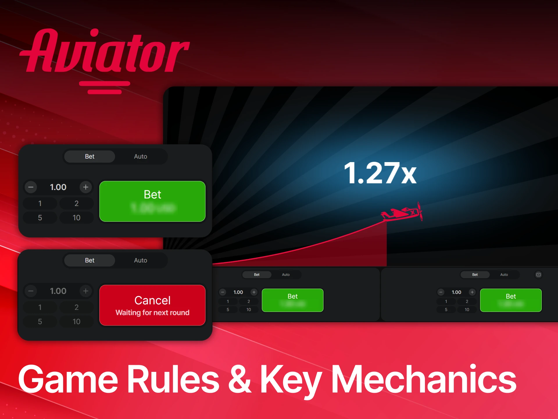 Understand game rules & key mechanics to master the Aviator game.